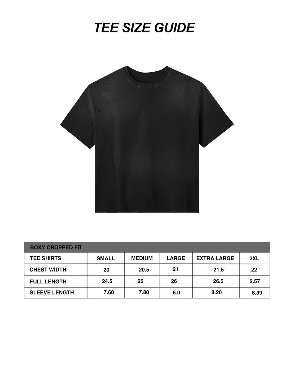 BLANK TEE BLACK